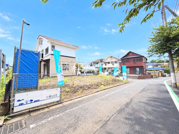 接道状況および現場風景　【東大和市奈良橋４丁目】