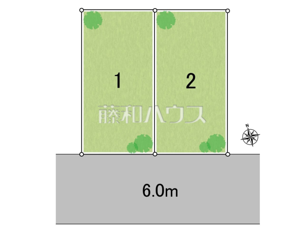 稲城市東長沼　全2棟　新築分譲住宅物件画像