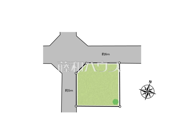全体区画図　【八王子市元八王子町１丁目】