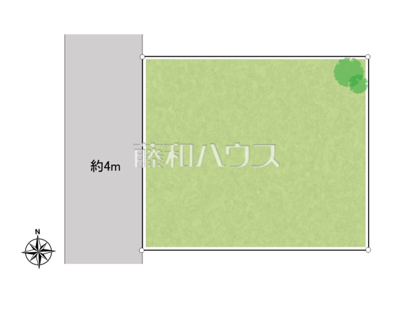 全体区画図　【小金井市緑町３丁目】