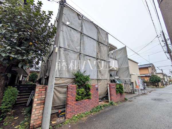 外観(解体中)　【小金井市緑町３丁目】