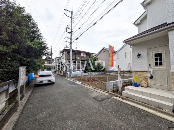 接道状況および現場風景　【練馬区西大泉６丁目】