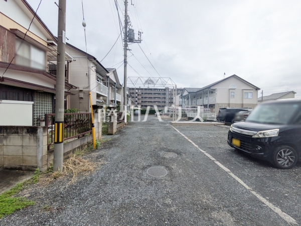 接道状況および現場風景 【朝霞市膝折町5丁目】 接道状況および現場風景 【朝霞市膝折町5丁目】