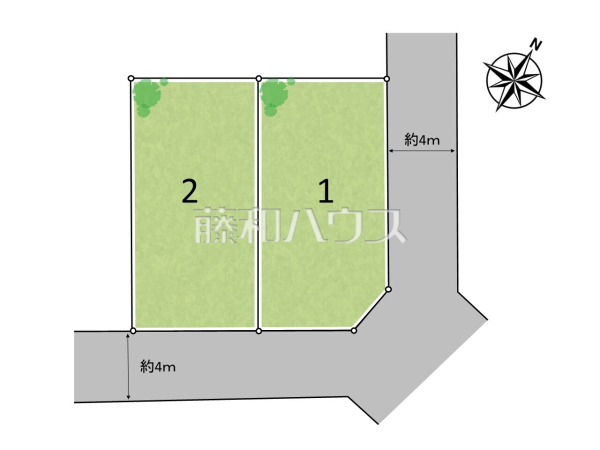 全体区画図 【日野市東豊田1丁目】 全体区画図 【日野市東豊田1丁目】