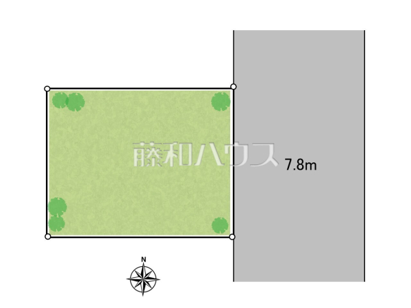 全体区画図　【練馬区中村２丁目】