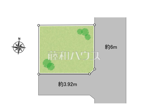 全体区画図　【小平市津田町３丁目】