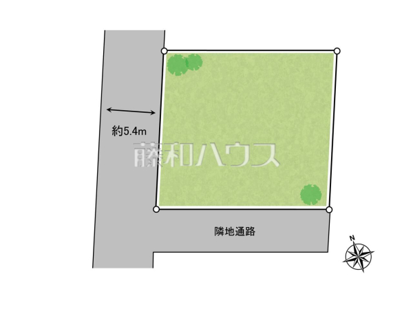 全体区画図　【武蔵野市吉祥寺南町４丁目】