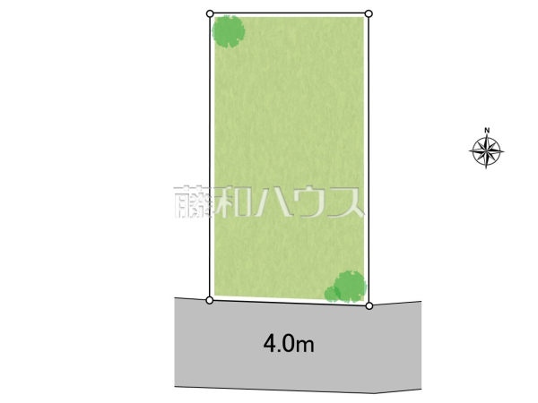 全体区画図　【東大和市新堀２丁目】