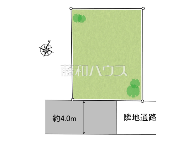 全体区画図　【杉並区下井草１丁目】