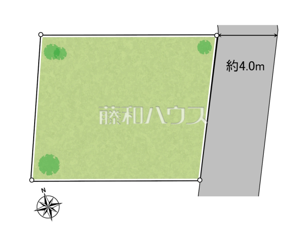 全体区画図　【志木市柏町６丁目】