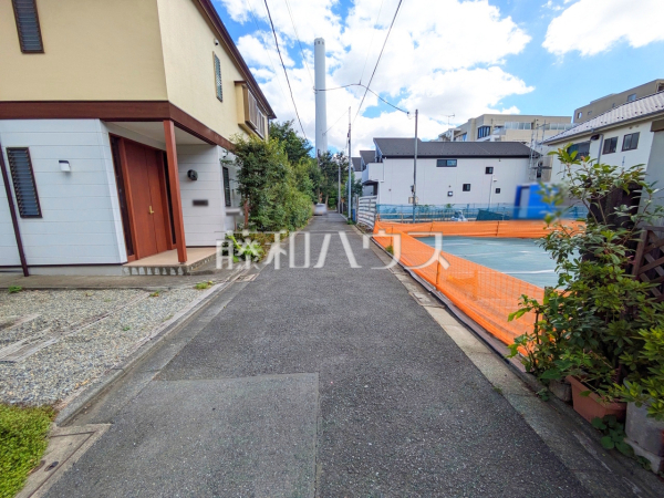 接道状況および現場風景　【杉並区高井戸東３丁目】