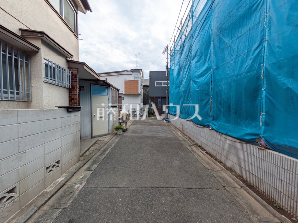 接道状況および現場風景　【練馬区北町５丁目】