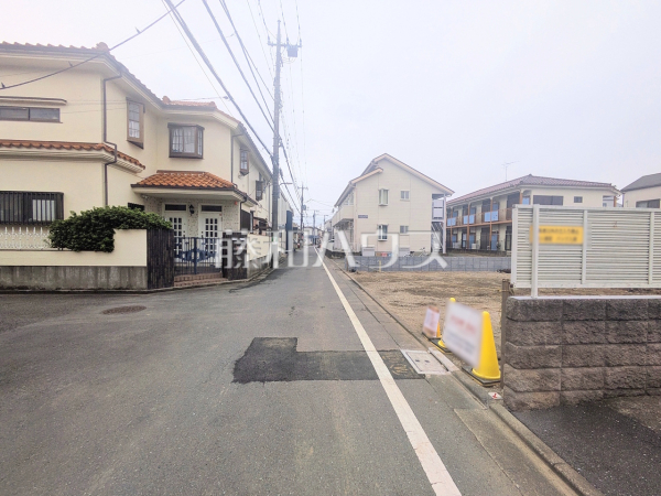 接道状況および現場風景 【調布市染地3丁目】 接道状況および現場風景 【調布市染地3丁目】