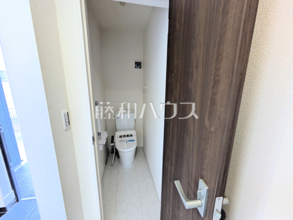 2号棟　トイレ　【東大和市湖畔３丁目】