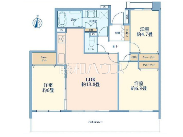 間取図 【吉祥寺南パーク・ホームズ】 間取図 【吉祥寺南パーク・ホームズ】