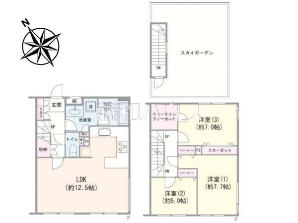 間取図　【エル・デピュレ西荻窪】