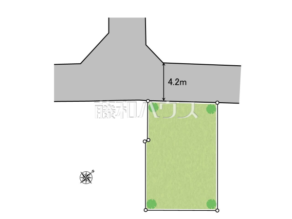 全体区画図　【朝霞市宮戸３丁目】