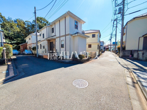 接道状況および現場風景　【東久留米市金山町１丁目】