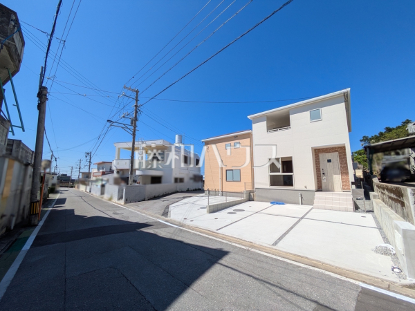 接道状況および現場風景　【読谷村字瀬名波】