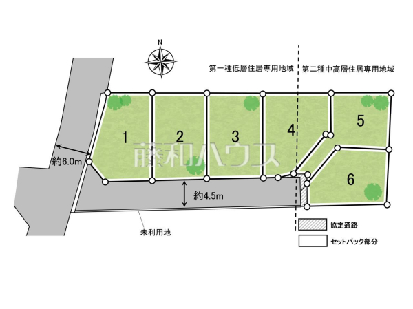 全体区画図 【西東京市中町4丁目】 全体区画図 【西東京市中町4丁目】