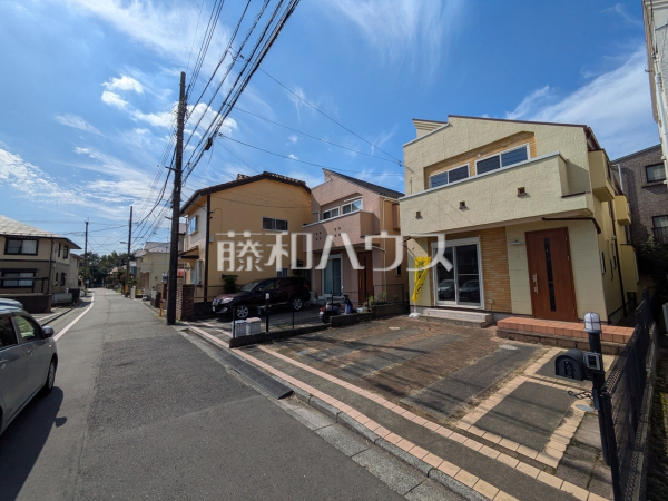 接道状況および現場風景　【調布市深大寺南町５丁目】