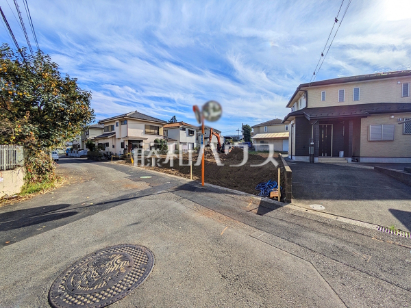 接道状況および現場風景　【日野市栄町１丁目】