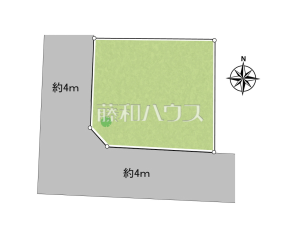区画図　【練馬区南田中５丁目】