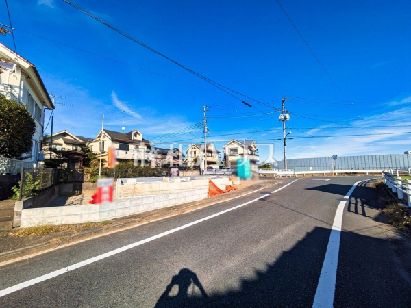 接道状況および現場風景 【八王子市平町】 接道状況および現場風景 【八王子市平町】