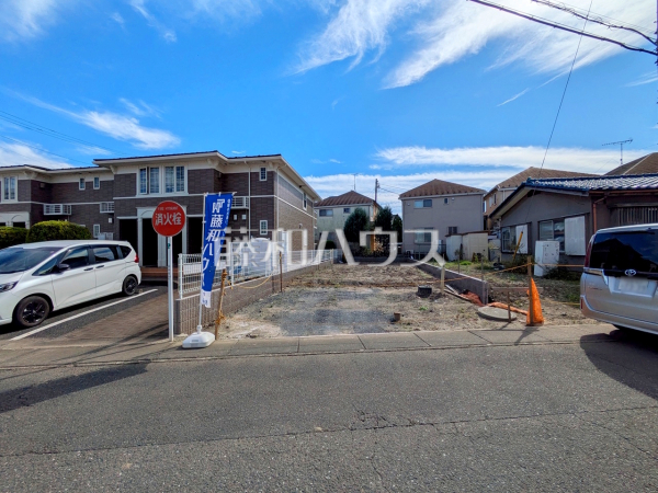 接道状況および現場風景　【府中市日新町２丁目】