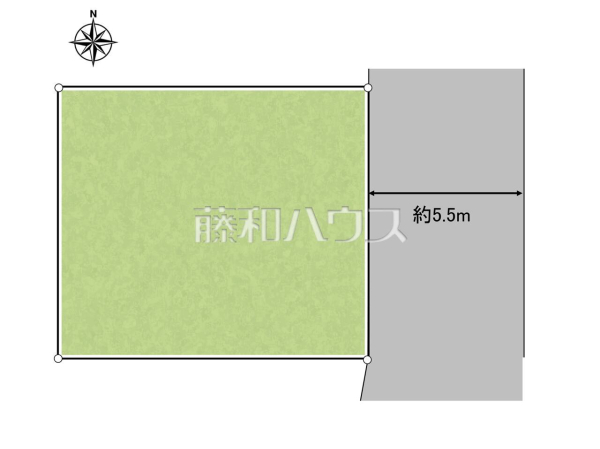 全体区画図　【小平市小川町２丁目】