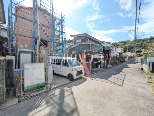接道状況および現場風景 【八王子市長沼町】 接道状況および現場風景 【八王子市長沼町】