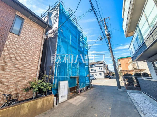 接道状況および現場風景 【西東京市田無町6丁目】 接道状況および現場風景 【西東京市田無町6丁目】
