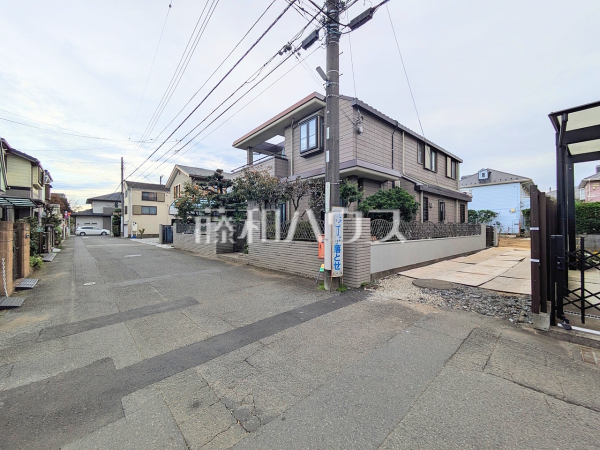 接道状況および現場風景　【小平市小川町１丁目】