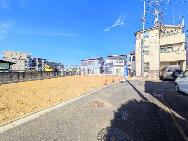 接道状況および現場風景　【朝霞市幸町２丁目】