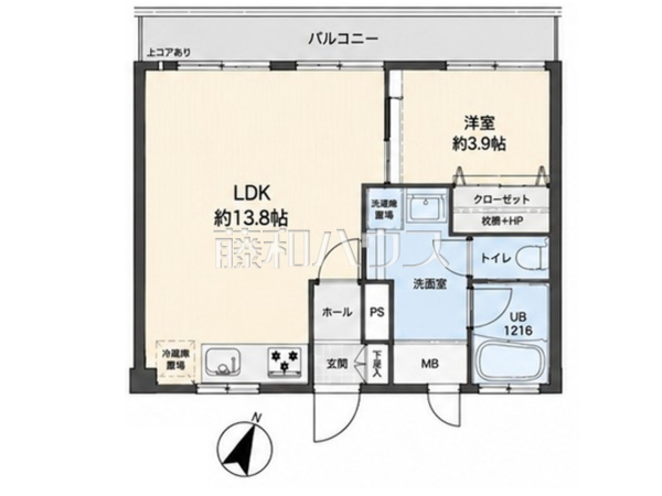 間取図 【富士見台ファミリーマンション】 間取図 【富士見台ファミリーマンション】