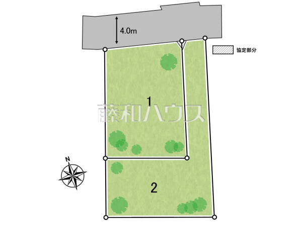 全体区画図 【八王子市横川町】 全体区画図 【八王子市横川町】