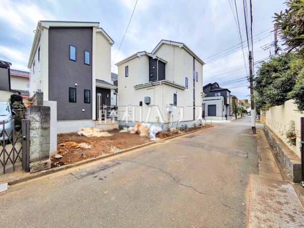 接道状況および現場風景　【東久留米市南沢５丁目】