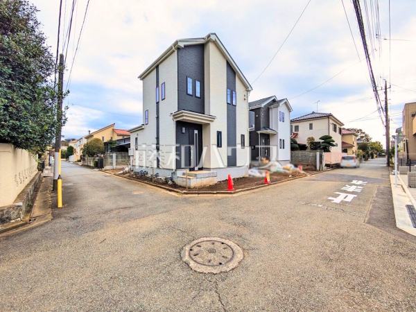接道状況および現場風景　【東久留米市南沢５丁目】