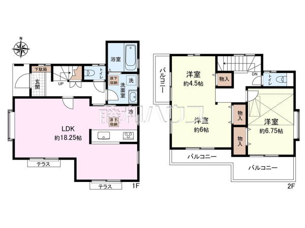 間取図　【東久留米市南沢４丁目】