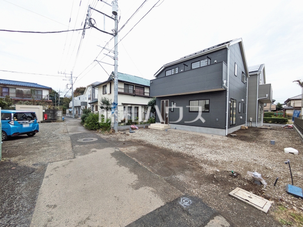接道状況および現場風景 【立川市錦町5丁目】 接道状況および現場風景 【立川市錦町5丁目】