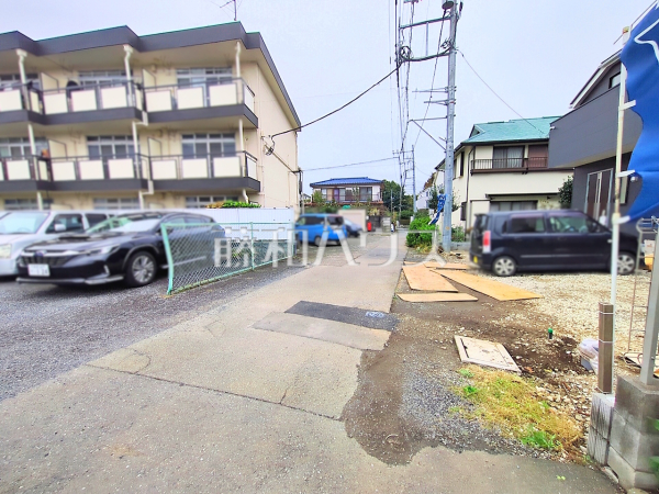 接道状況および現場風景 【立川市錦町5丁目】 接道状況および現場風景 【立川市錦町5丁目】
