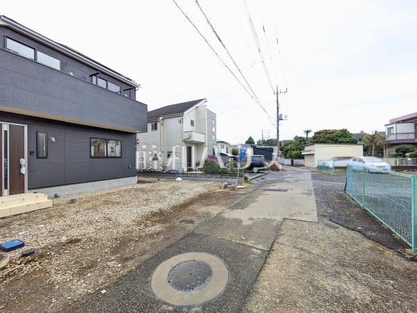 接道状況および現場風景 【立川市錦町5丁目】 接道状況および現場風景 【立川市錦町5丁目】