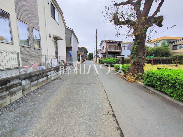 接道状況および現場風景 【立川市錦町5丁目】 接道状況および現場風景 【立川市錦町5丁目】