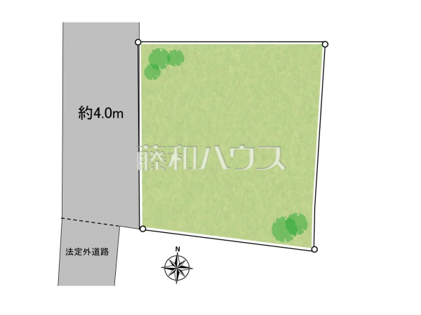 全体区画図　【富士見市大字勝瀬】