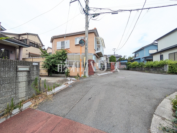 接道状況および現場風景　【朝霞市宮戸３丁目】
