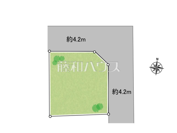 全体区画図　【新座市片山３丁目】