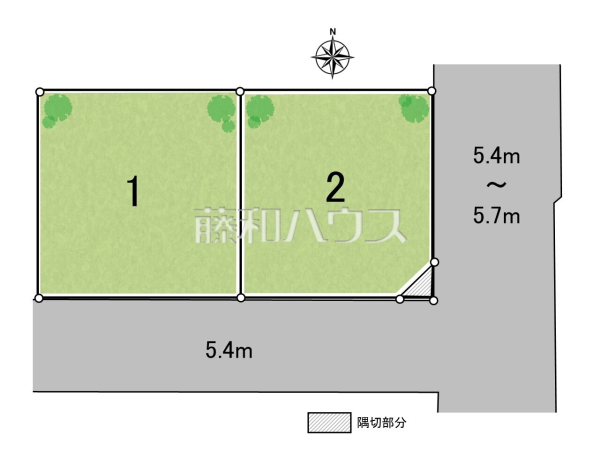 全体区画図 【国分寺市光町1丁目】 全体区画図 【国分寺市光町1丁目】
