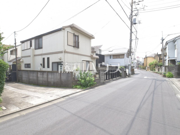 接道状況および現場風景　【中野区沼袋２丁目】