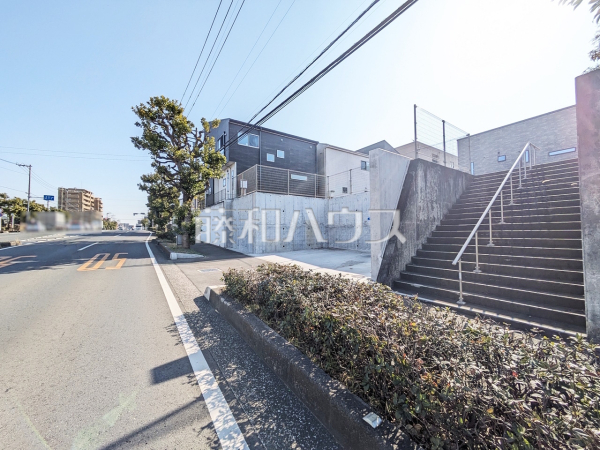 接道状況および現場風景　【所沢市東所沢和田３丁目】
