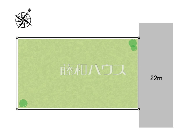 全体区画図　【所沢市東所沢和田３丁目】